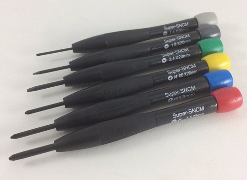 Precision screwdriver set - 6, pc
